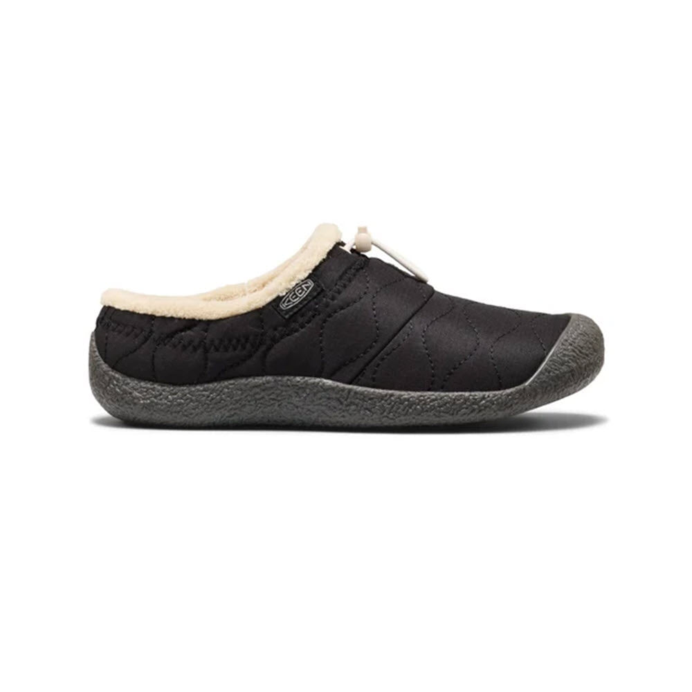 KEEN HOWSER III SLIDE BLACK QUILTED - WOMENS