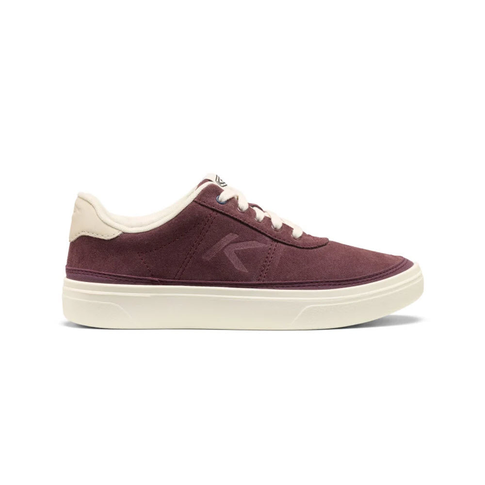 KEEN KM4 LEATHER USA MADE SNEAKER HUCKLEBERY/BIRCH - WOMENS
