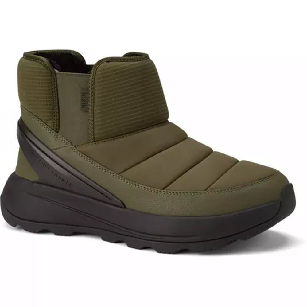 KIZIK JUNO 2 LOW HANDSFREE INSULATED BOOT DARK OLIVE/BLACK - MENS