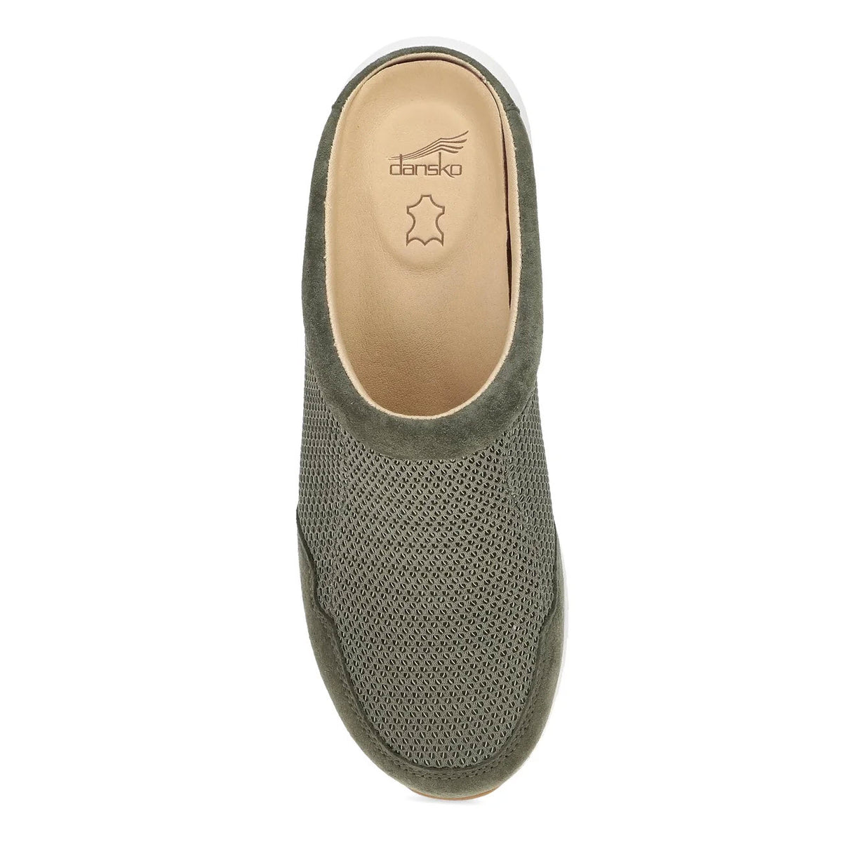 DANSKO CLAUDIA CLOG OLIVE MESH - WOMENS