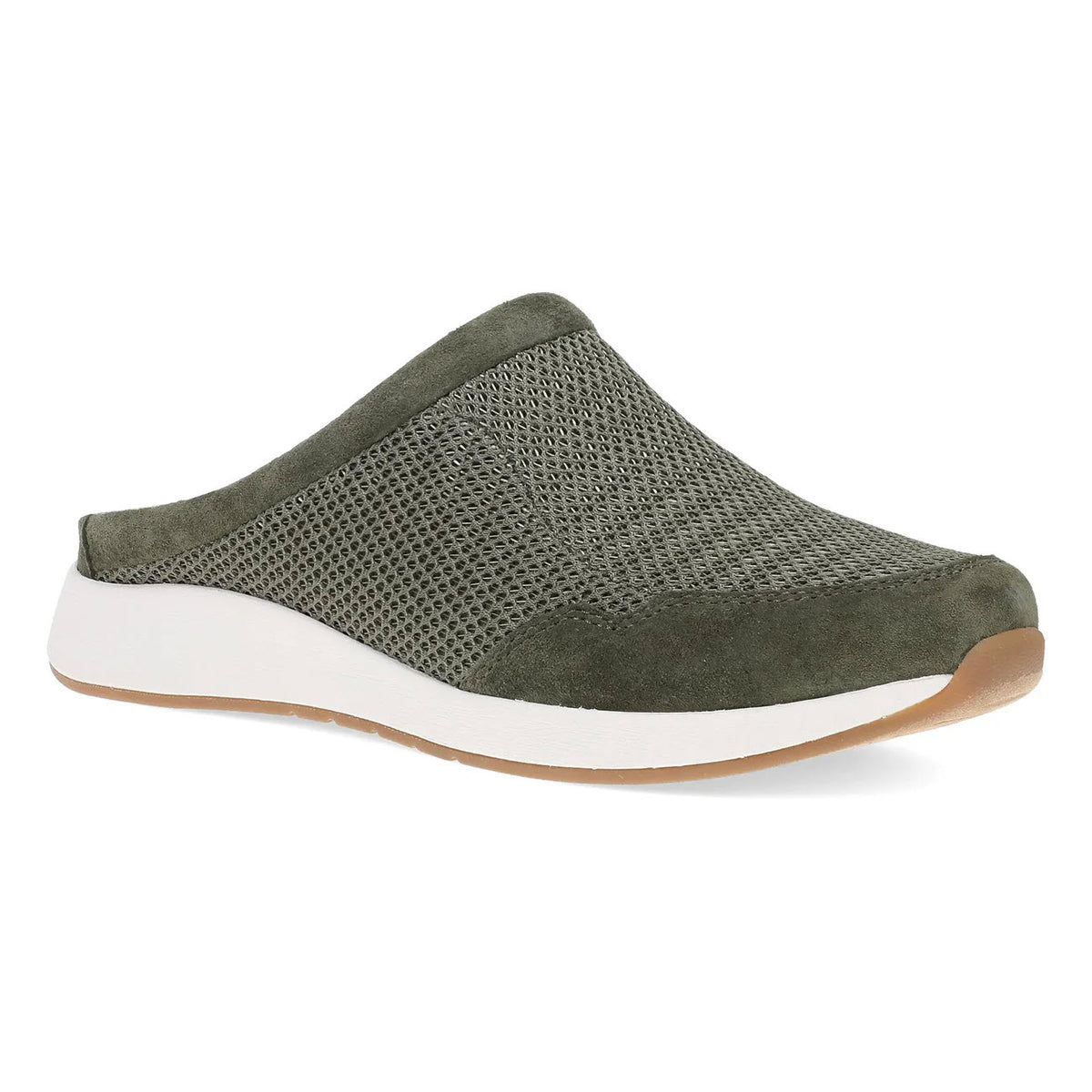 DANSKO CLAUDIA CLOG OLIVE MESH - WOMENS