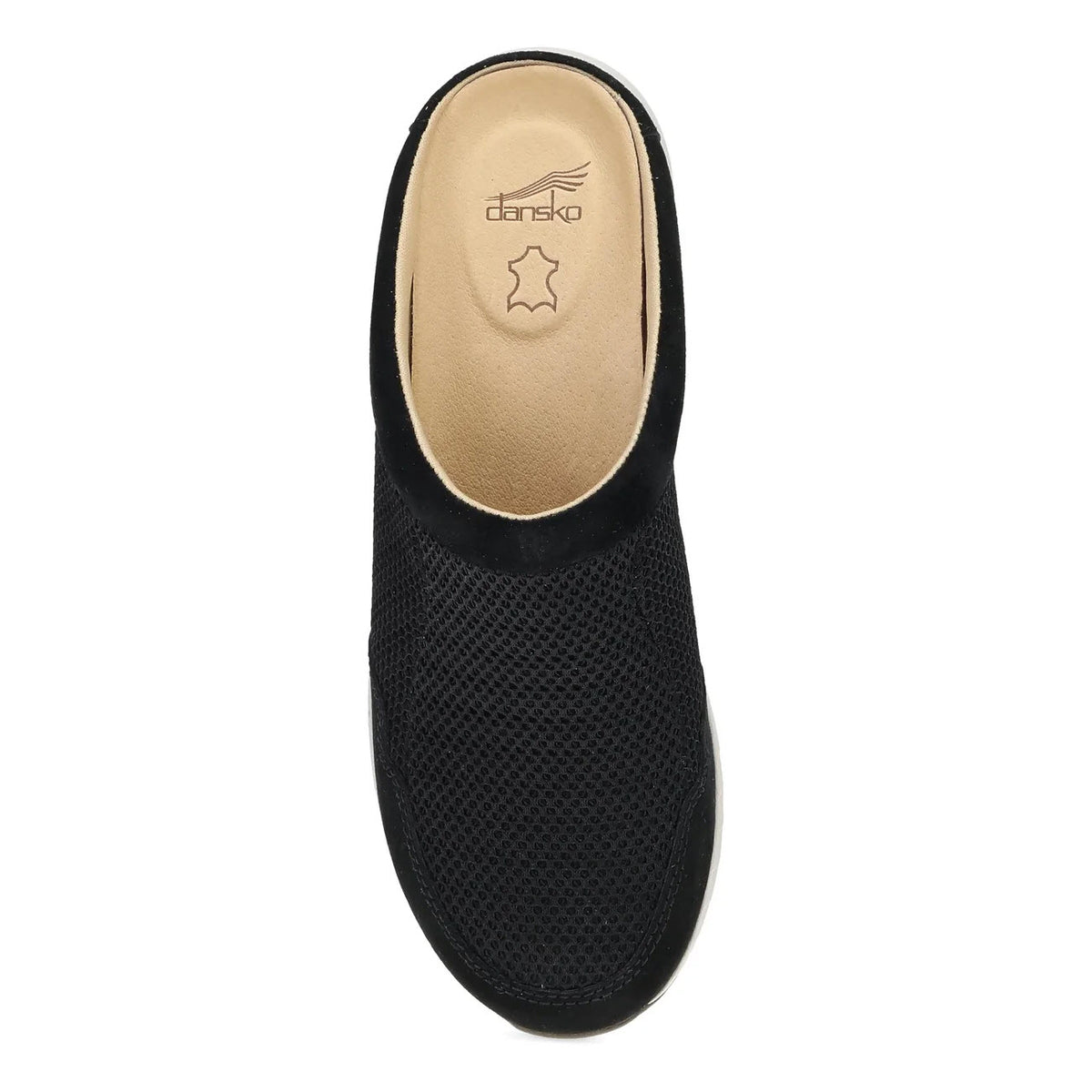DANSKO CLAUDIA CLOG BLACK MESH - WOMENS