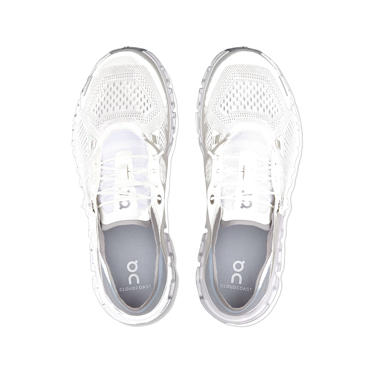 ON CLOUD 6 COAST WHITE/GLACIER - WOMENS