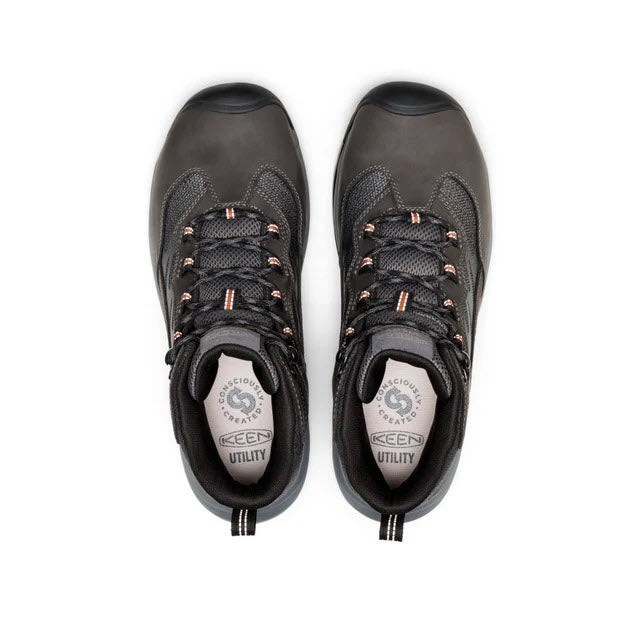 KEEN HIGHFRAME MID WP ST MAGNET BLACK - MENS