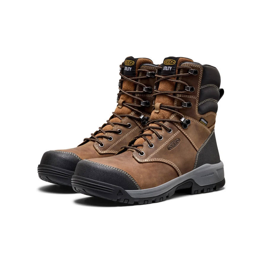 KEEN EVANSTON 8" WP CARBON TOE - MENS