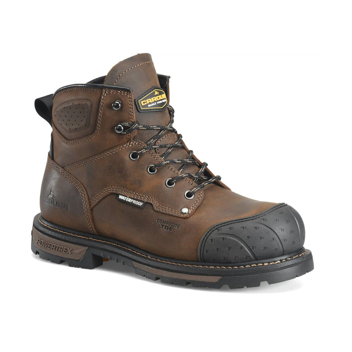 CAROLINA BLOCKADE 6" CT WP EH DARK BROWN - MENS