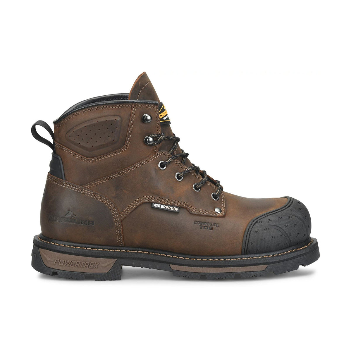 CAROLINA BLOCKADE 6" CT WP EH DARK BROWN - MENS