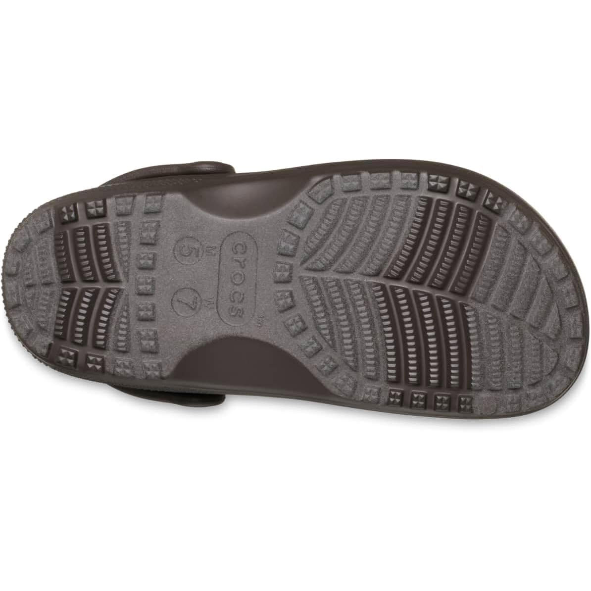 CROCS CLASSIC CRAFTED CANVAS CLOG ESPRESSO - ADULTS