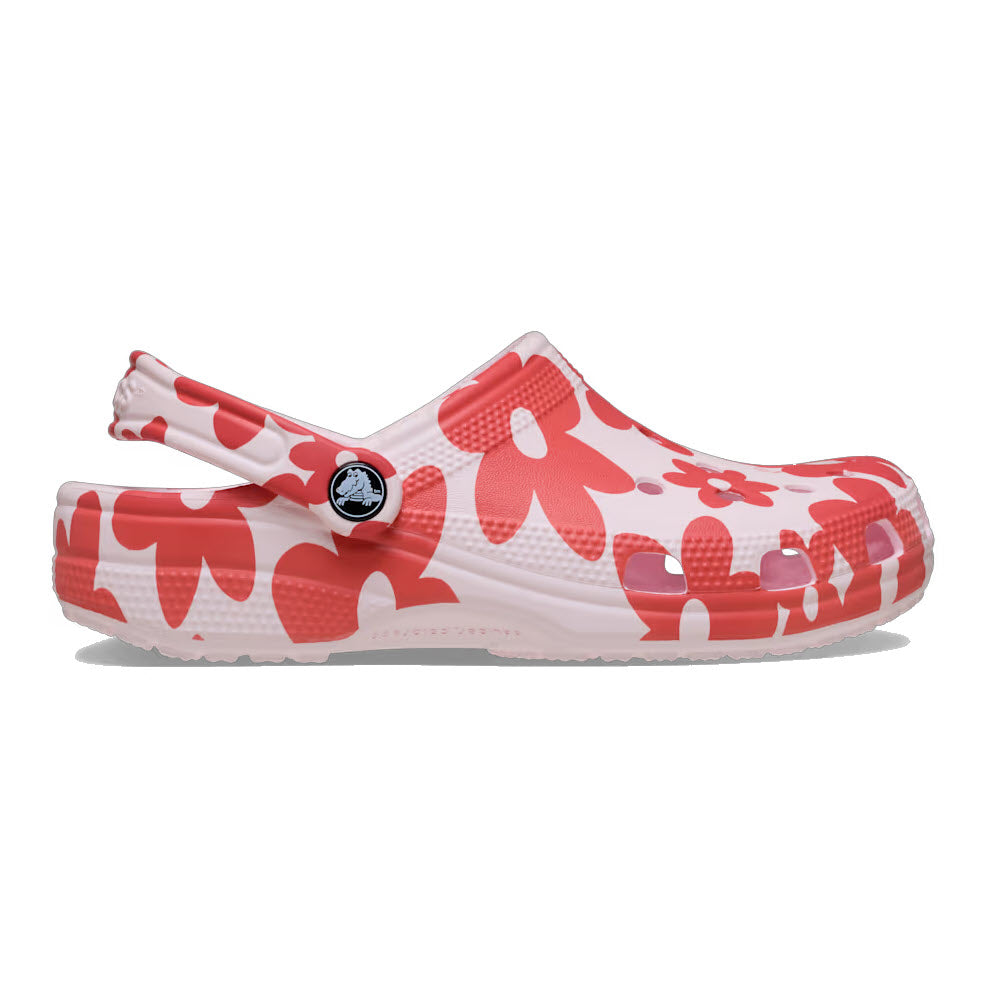 CROCS CLASSIC POP PETALS CLOG BUBBLE ICE - WOMENS