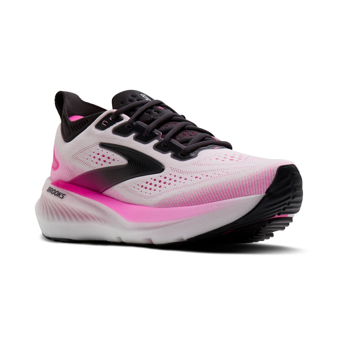 BROOKS GLYCERIN 23 WHITE/PHANTOM/CYBER PINK - WOMENS