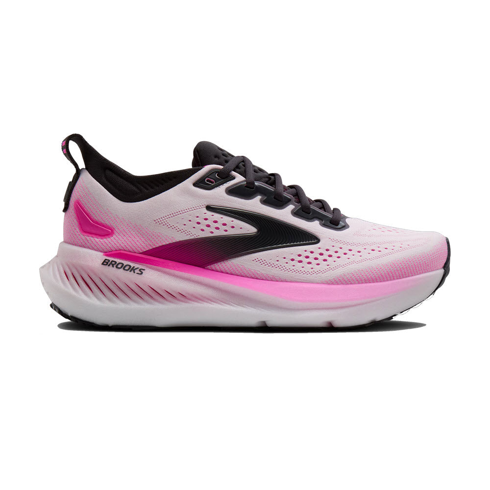 BROOKS GLYCERIN 23 WHITE/PHANTOM/CYBER PINK - WOMENS