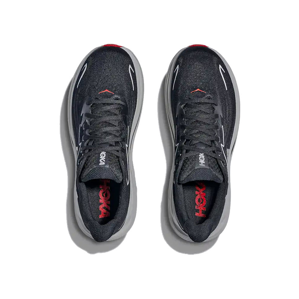 HOKA CLIFTON 10 BLACK/SILVER - MENS