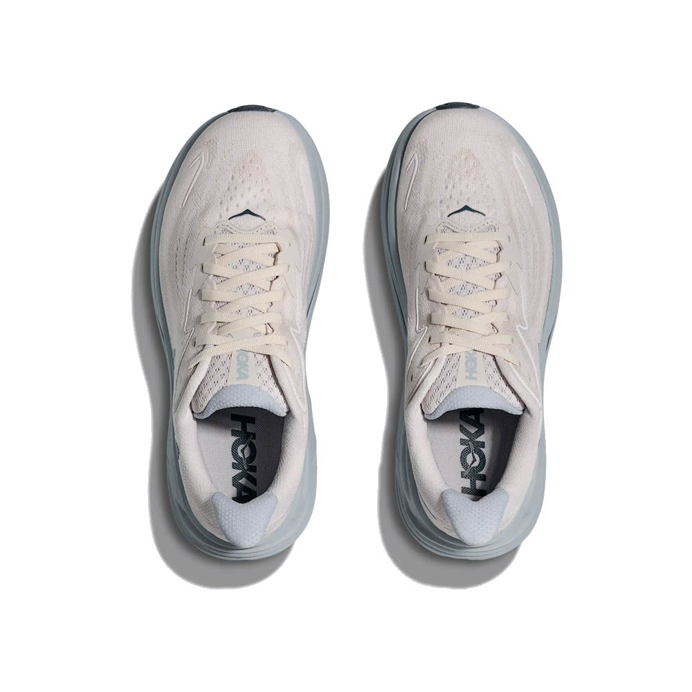 HOKA CLIFTON 10 GROUT/MINERAL BLUE - WOMENS