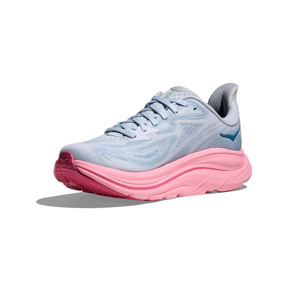 HOKA CLIFTON 10 OVERCAST/PETAL - WOMENS