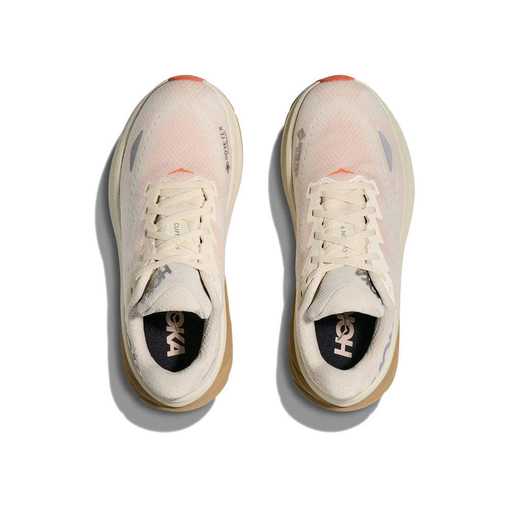 HOKA CLIFTON 9 GTX EGGSHELL/KHAKI - WOMENS