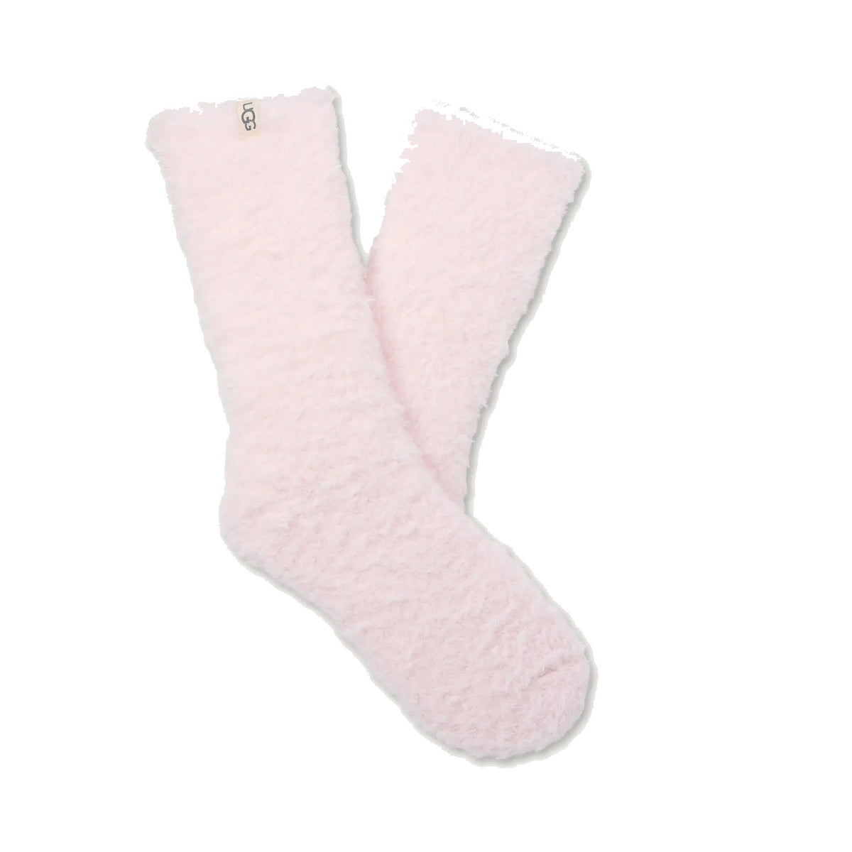 UGG TEDDI COZY CREW SOCKS PALE ORCHID - WOMENS