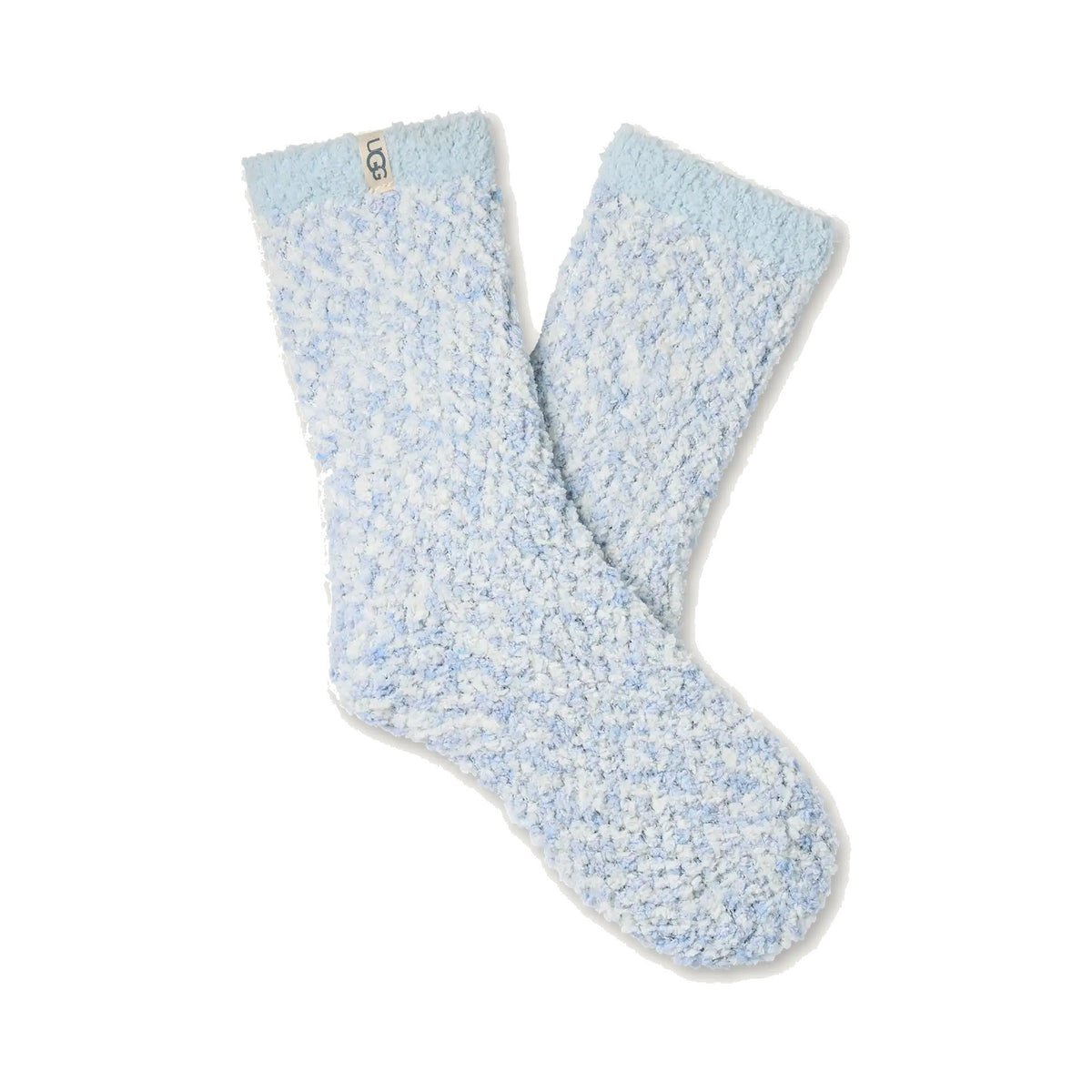 UGG COZY CHENILLE CREW SOCKS SKY BLUE - WOMENS