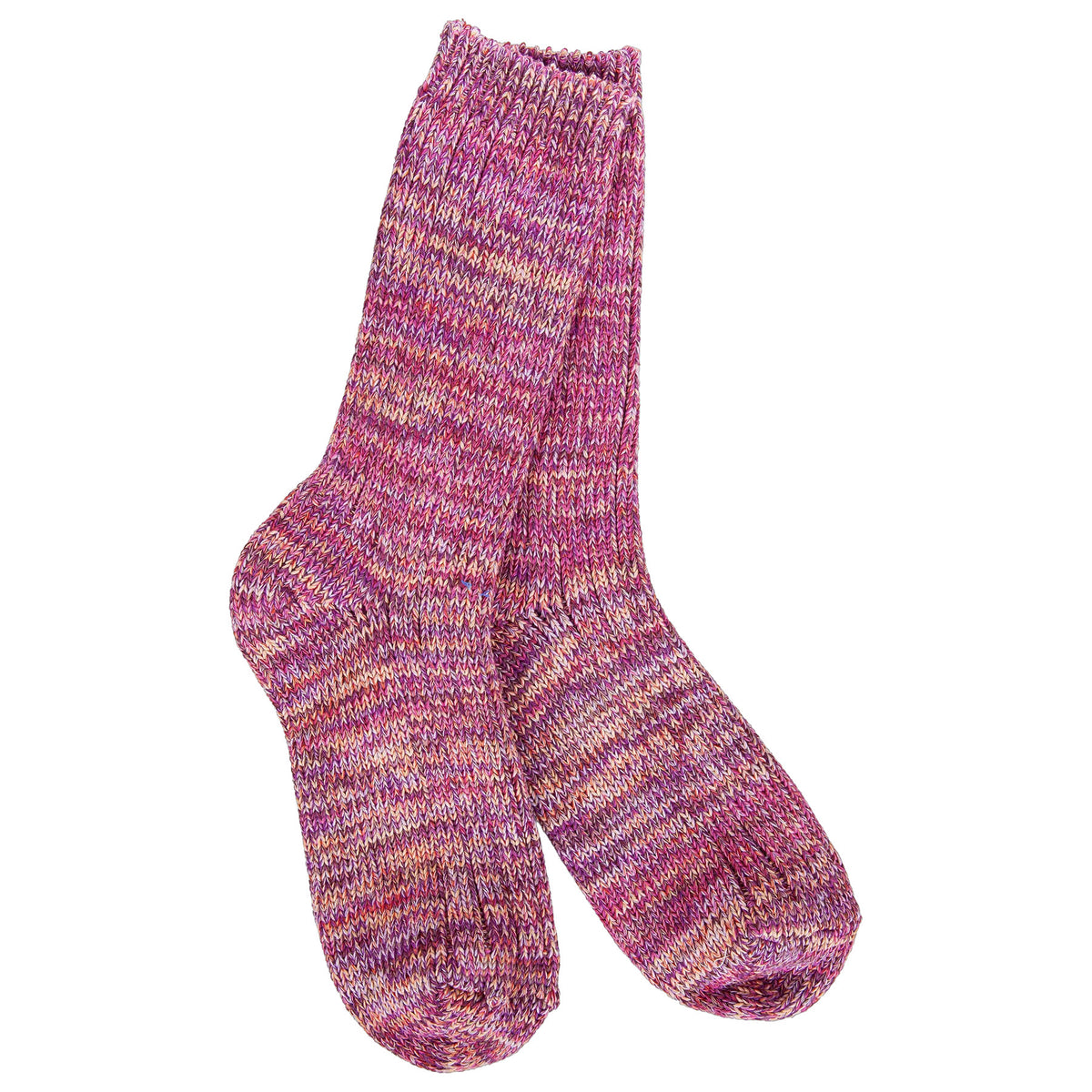 WORLDS SOFTEST WEEKEND MISSIONI CREW SOCKS MOONSTONE - WOMENS