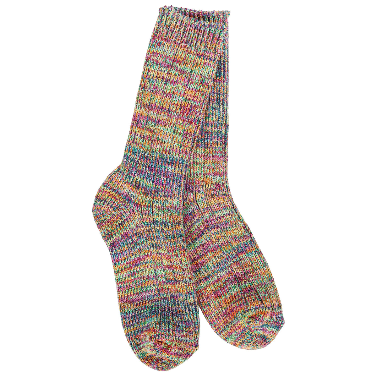 WORLDS SOFTEST WEEKEND MISSIONI CREW SOCKS FESTIVAL - WOMENS