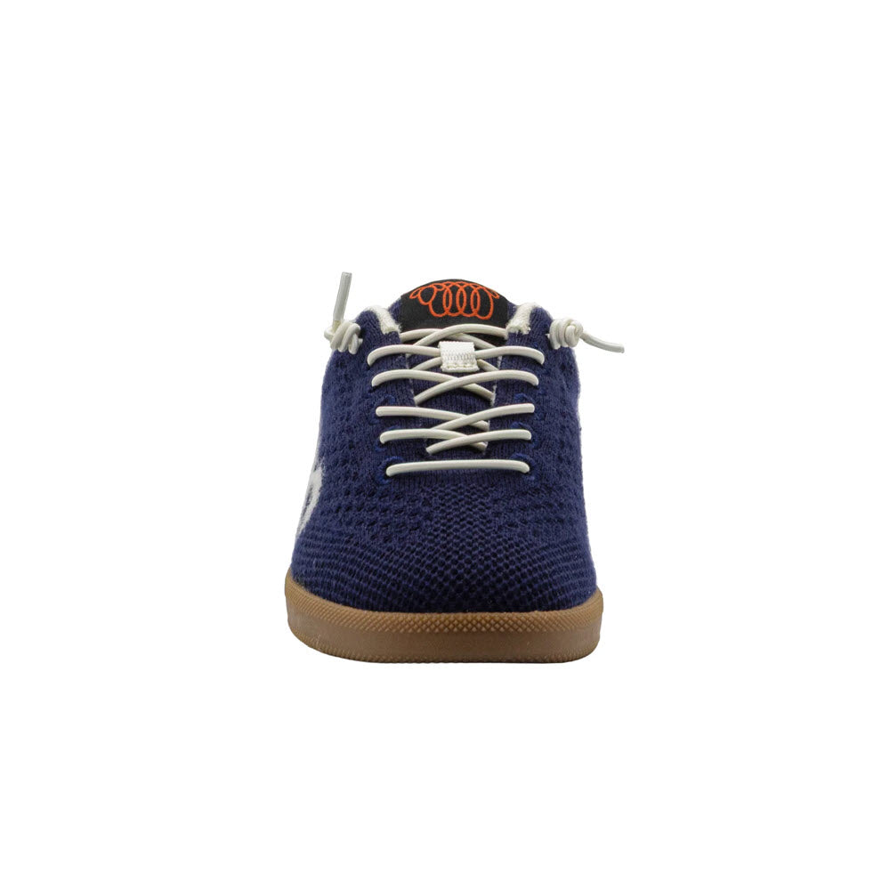 WOOLLOOMOOLOO ENGADINE BUNGEE SNEAKERS NAVY - WOMENS
