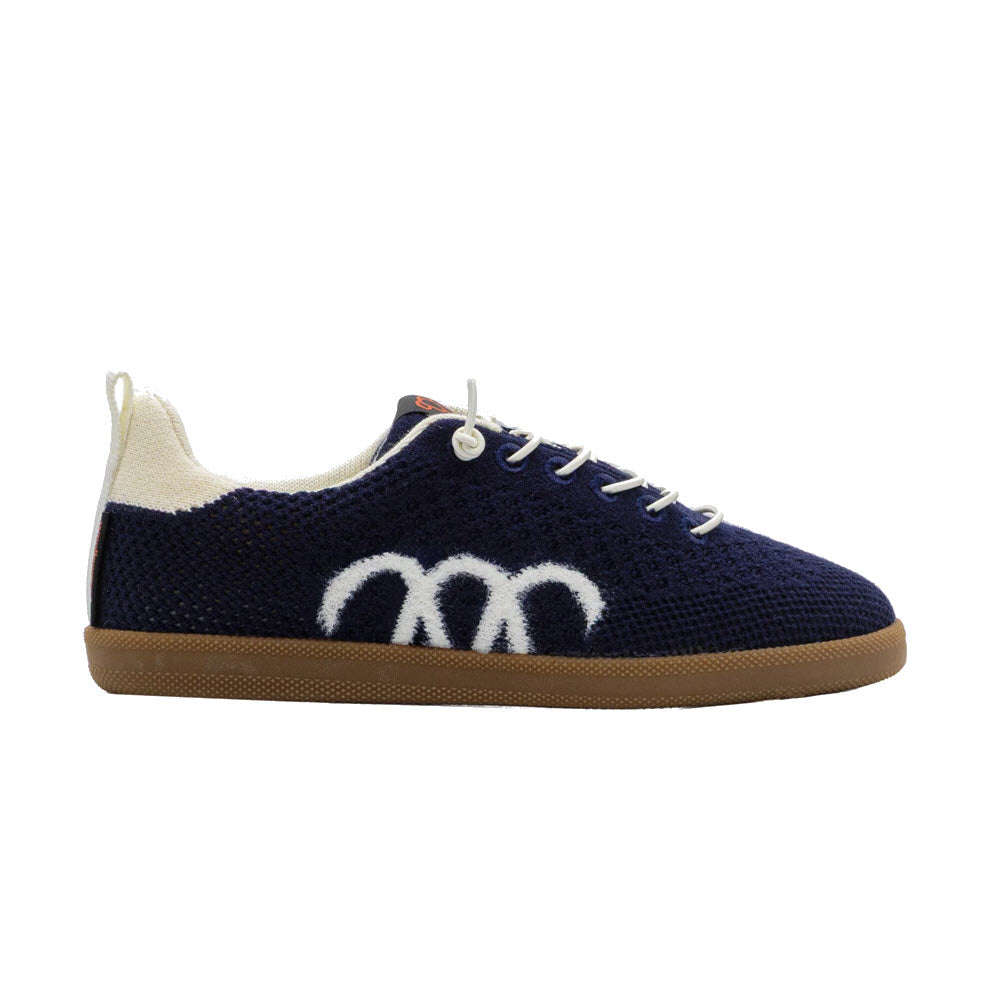 WOOLLOOMOOLOO ENGADINE BUNGEE SNEAKERS NAVY - WOMENS
