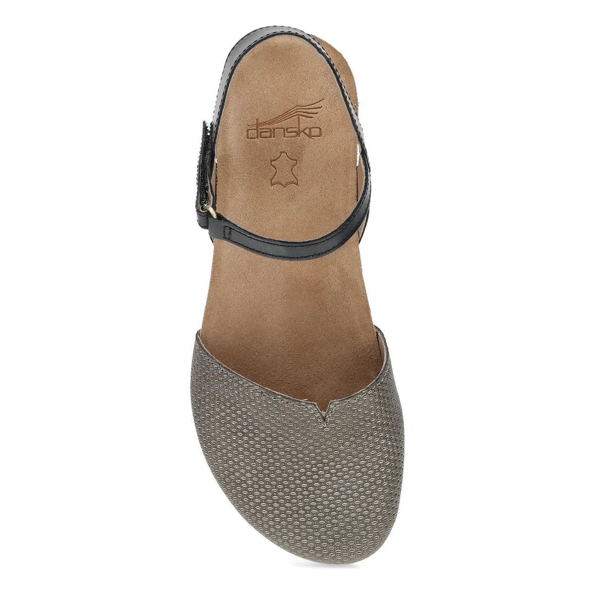DANSKO ROWAN GREY PEWTER TEXTURED - WOMENS