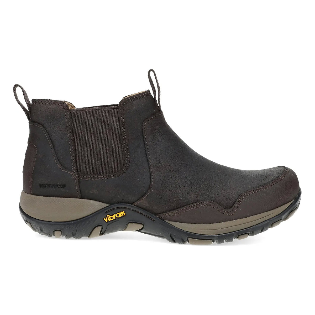 DANSKO PAMI WATERPROOF PULL ON BOOT CHOCOLATE - WOMENS
