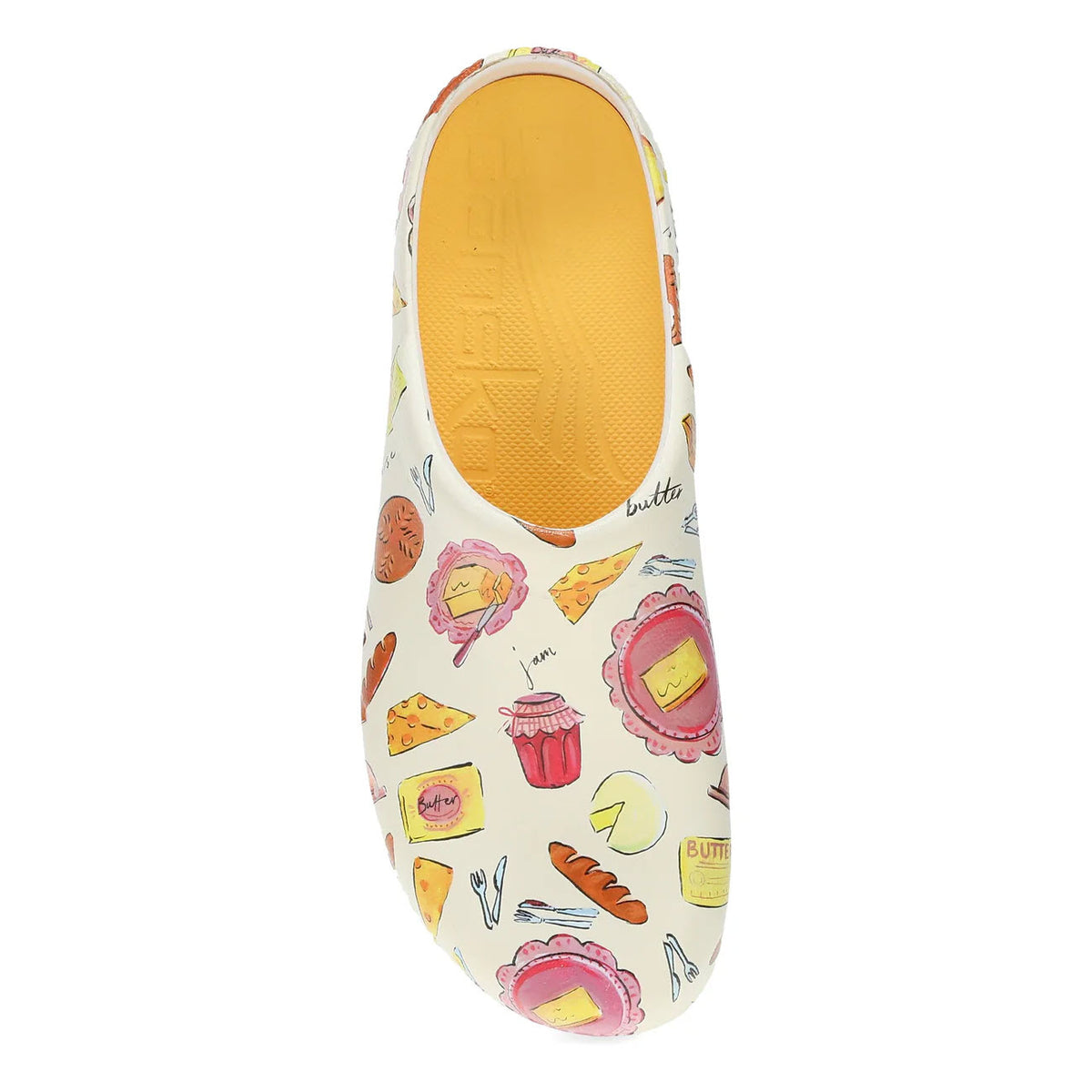DANSKO KANE CLOG BUTTER AND BAGUETTES - WOMENS