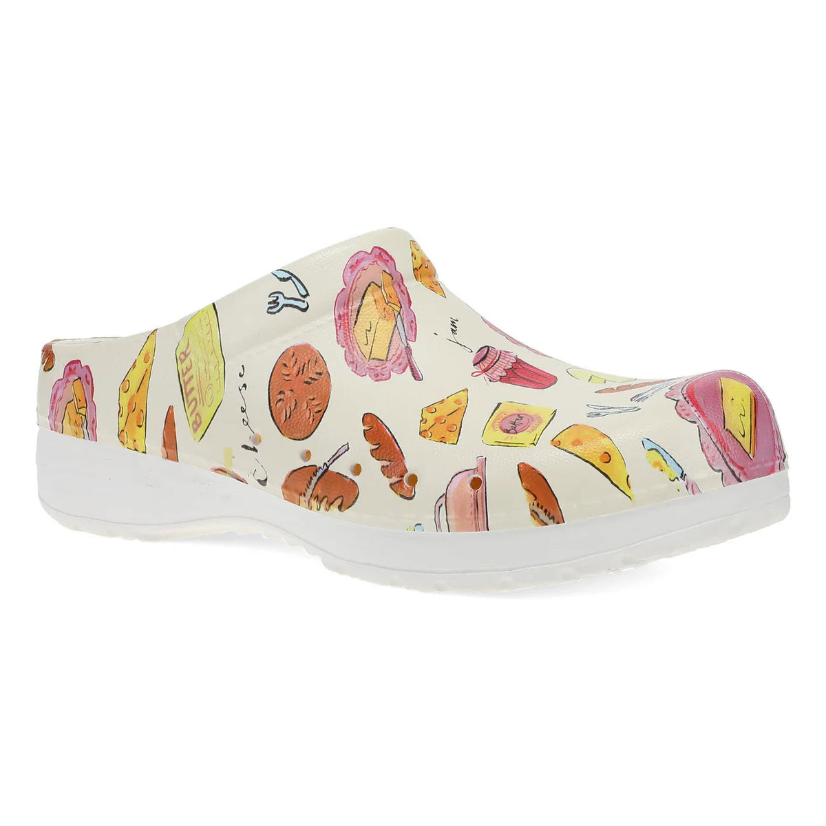 DANSKO KANE CLOG BUTTER AND BAGUETTES - WOMENS