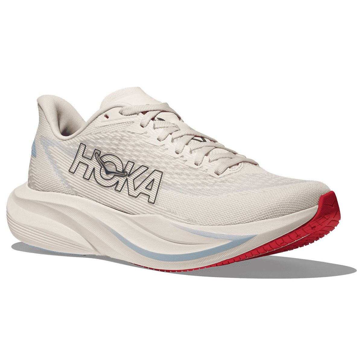HOKA MACH 7 ALABLASTER/SOARING BLUE - WOMEN
