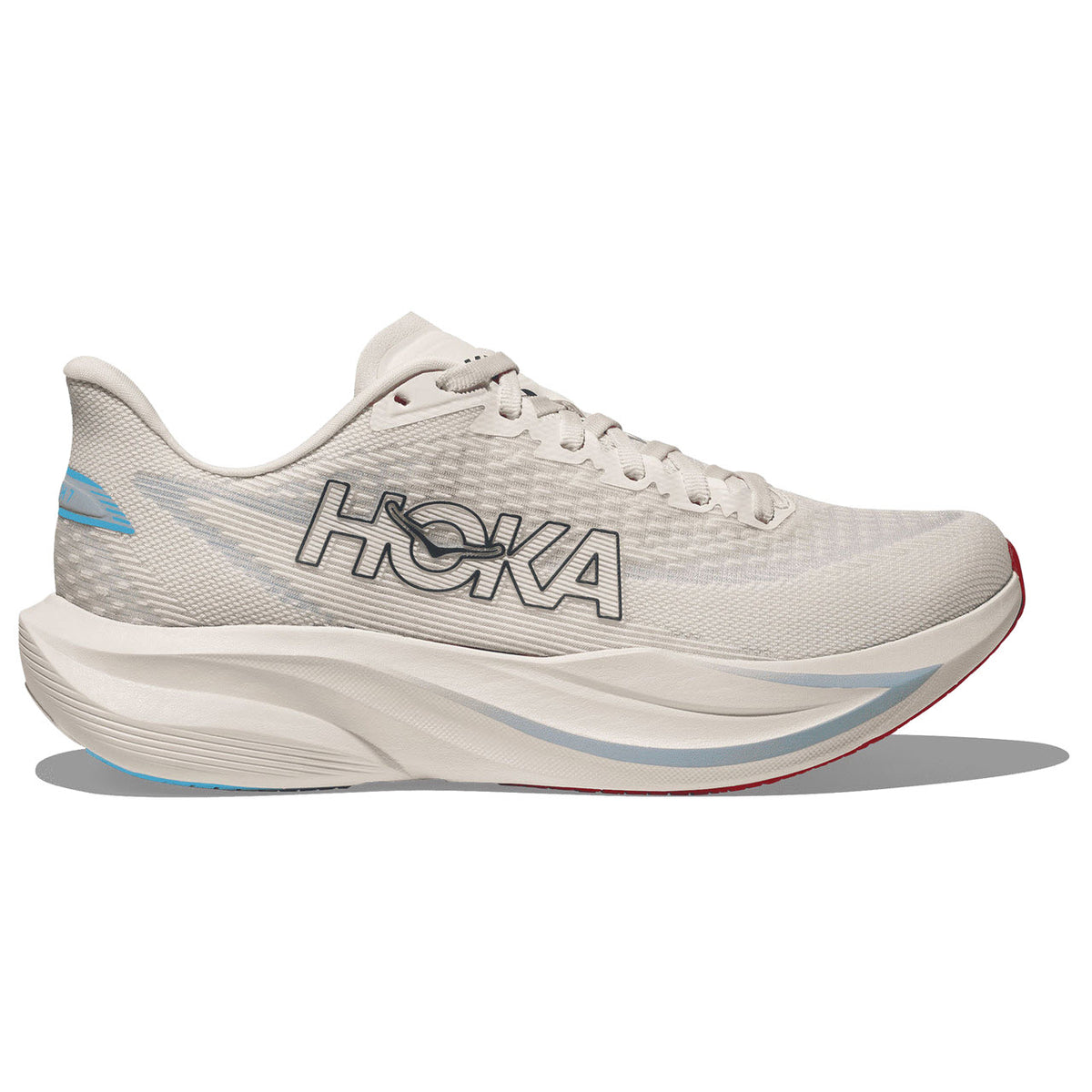HOKA MACH 7 ALABLASTER/SOARING BLUE - WOMEN