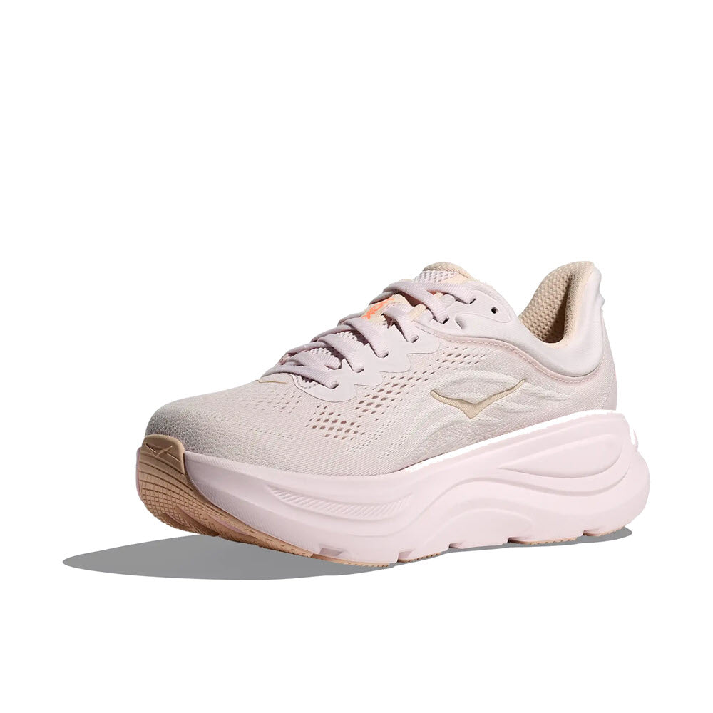 HOKA BONDI 9 LILAC CREAM/TANGERINE GLOW - WOMENS