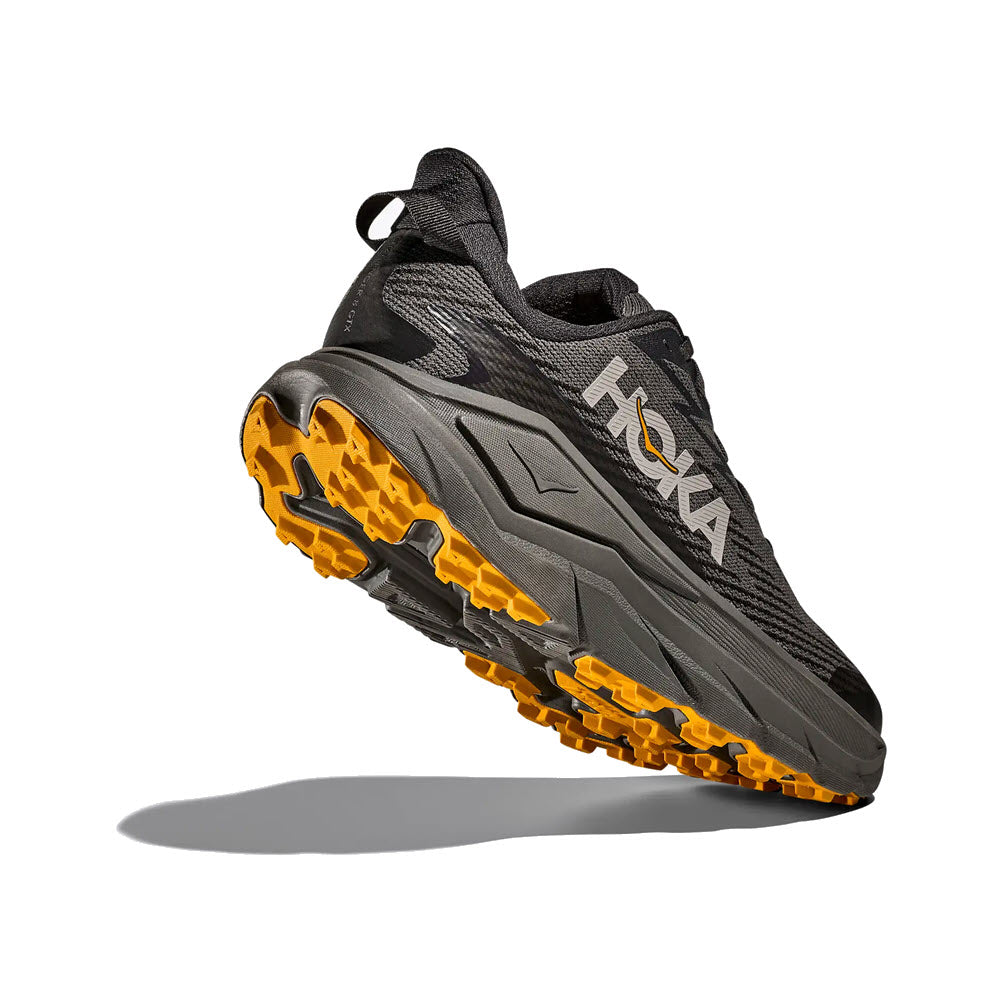 HOKA CHALLENGER 8 GTX ASPHALT GREY/VARSITY YELLOW - MENS
