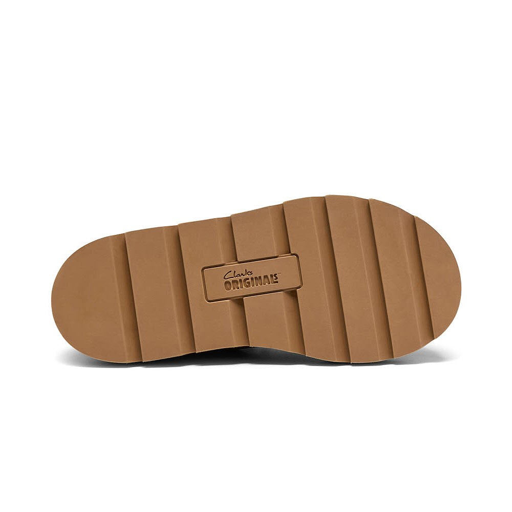 CLARKS MEARE WALLABY MID LINED BROWN - WOMENS