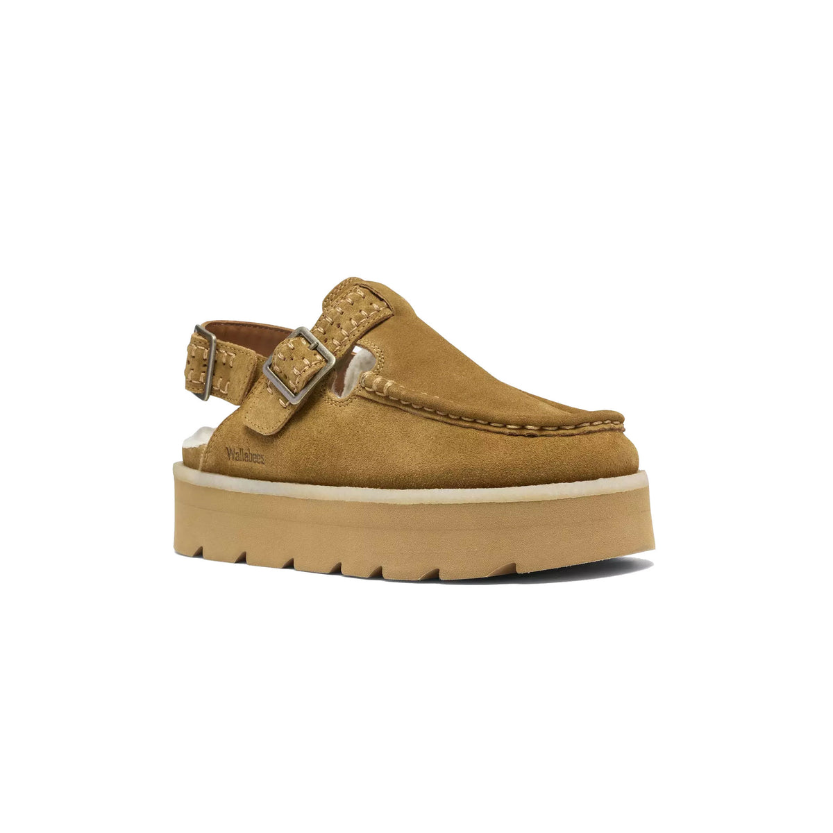 CLARKS MEARE EASY MID LINED CLOG BROWN - WOMENS