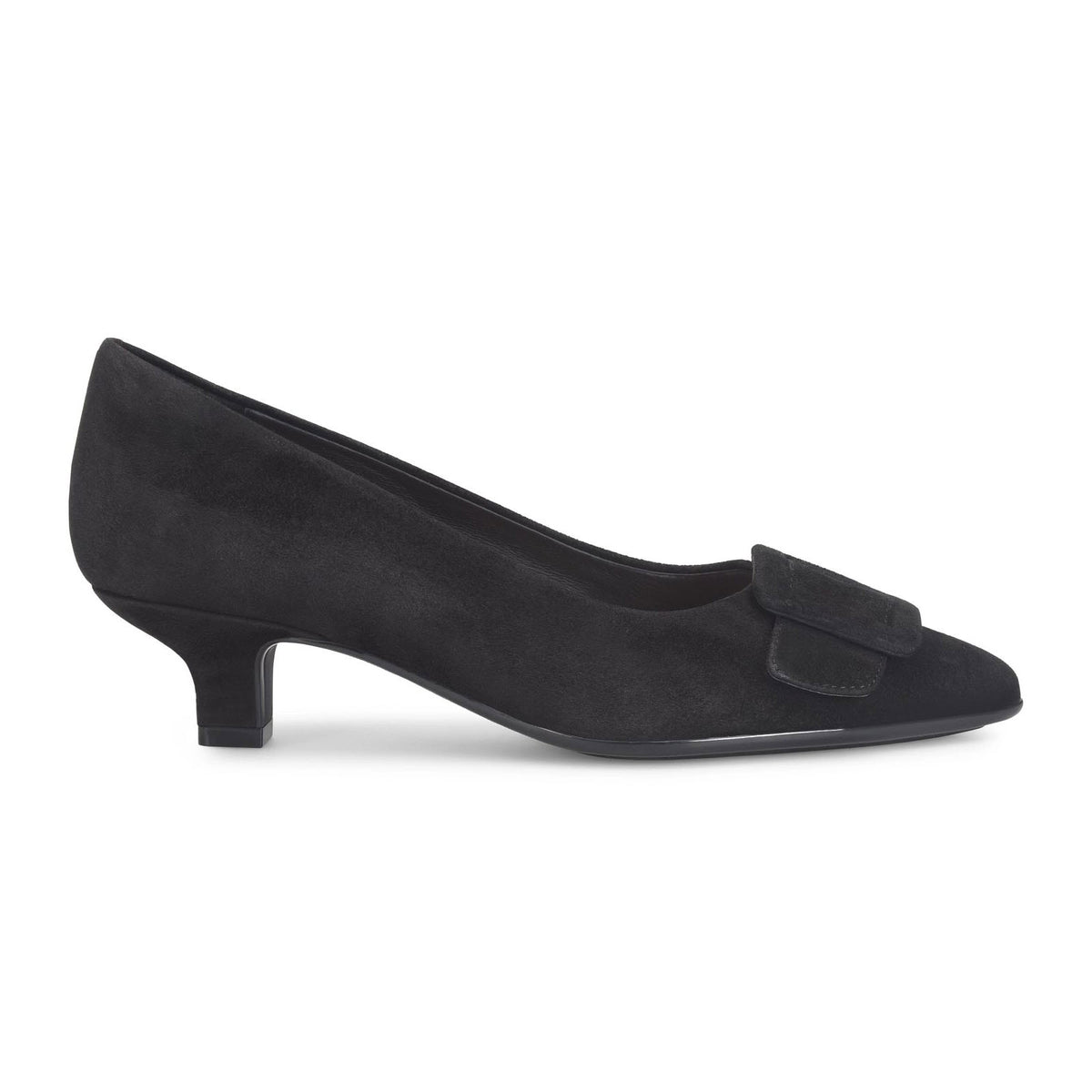 SOFFT SADIE HEEL SUEDE BLACK - WOMENS