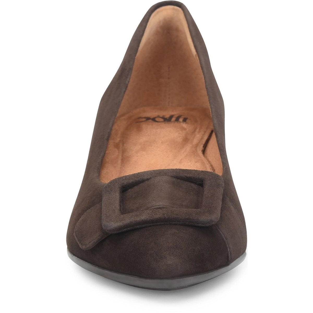 SOFFT SADIE HEEL SUEDE CHOCOLATE - WOMENS