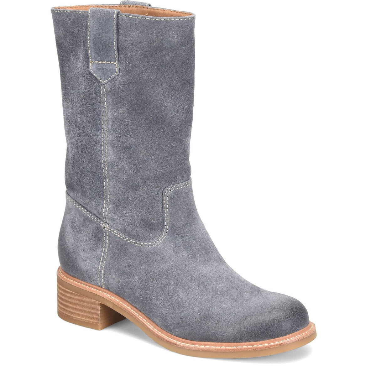 SOFFT TABITHA MID BOOT SUEDE WASHED INDIGO - WOMENS