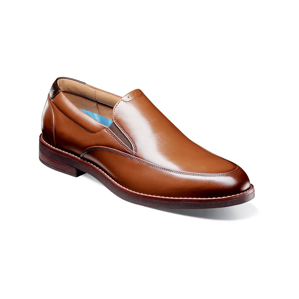 NUNN BUSH FITZ FLEX MOC TOE VENETIAN COGNAC - MENS
