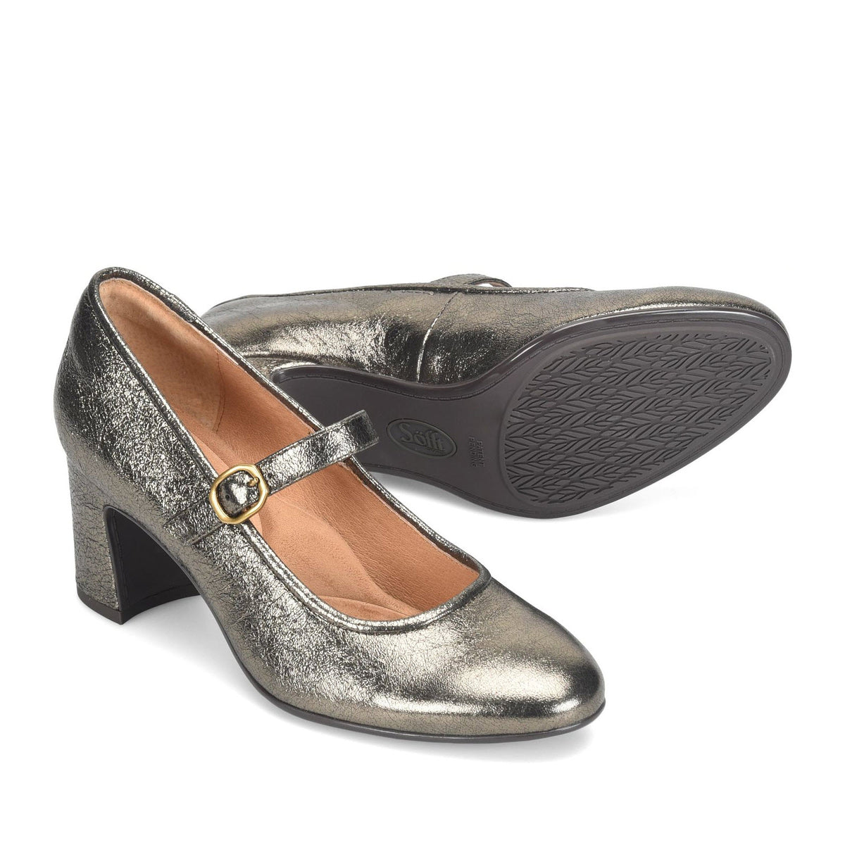 SOFFT ADALAIDE STACKED MARY JANE BRONZE - WOMENS