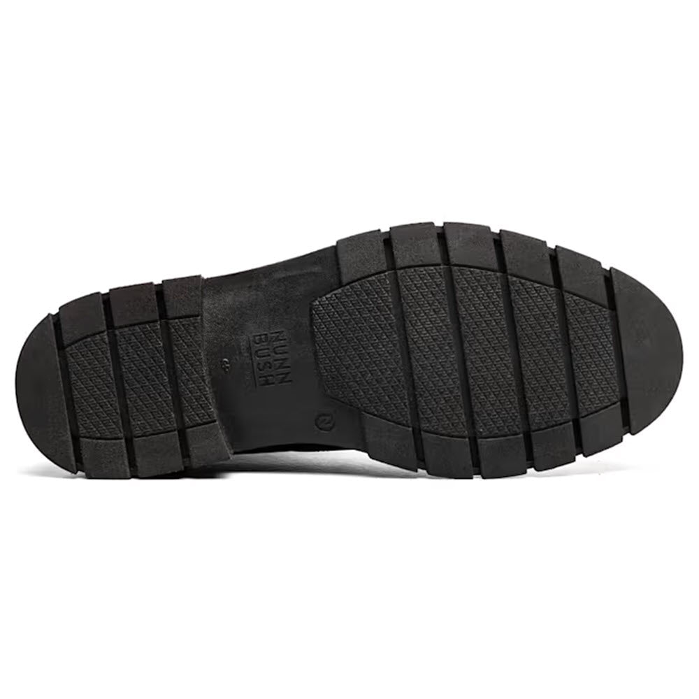 NUNN BUSH BRIGGS PLAIN TOE CHELSEA BLACK - MENS