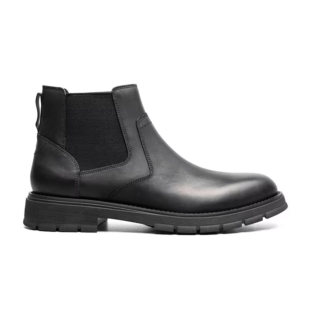 NUNN BUSH BRIGGS PLAIN TOE CHELSEA BLACK - MENS