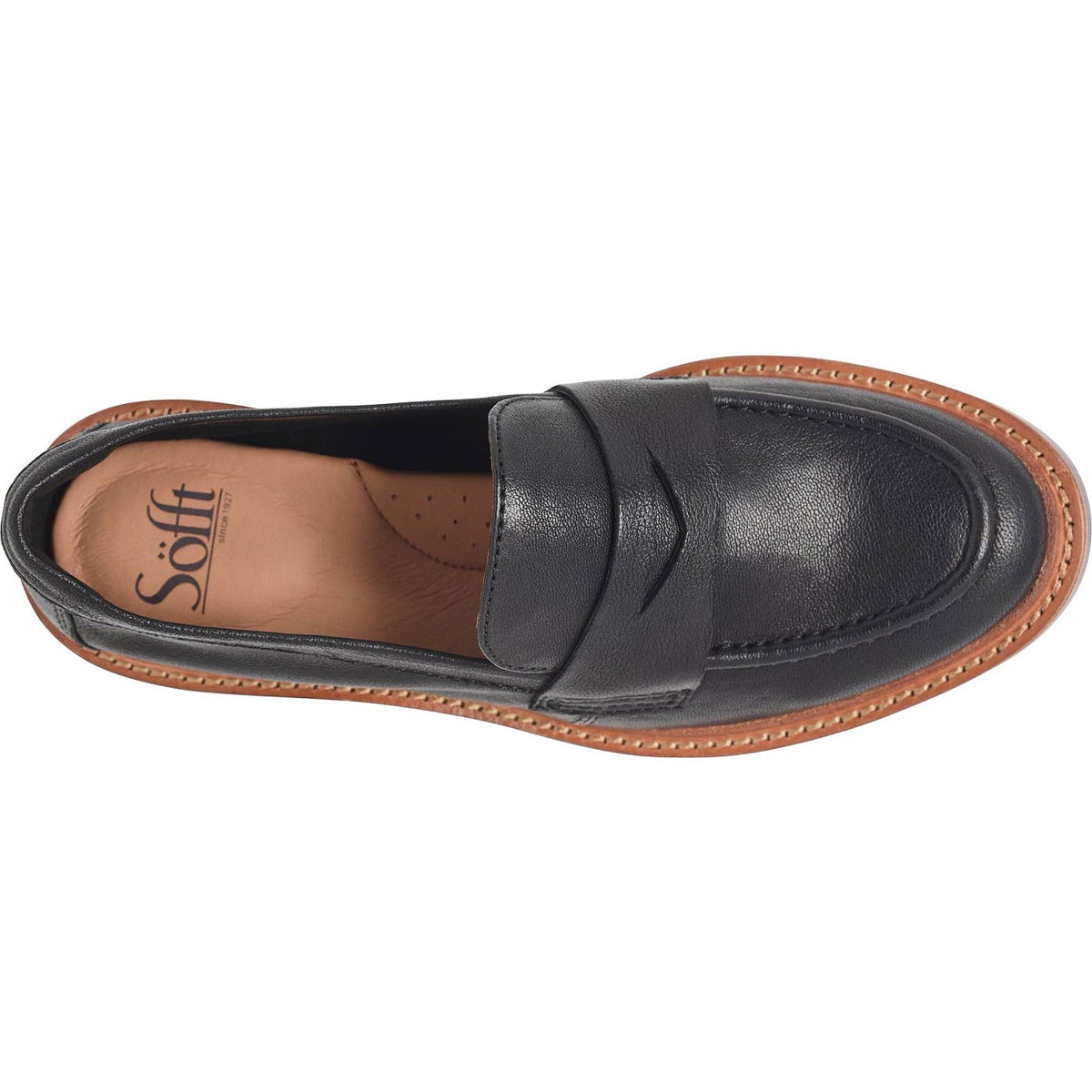 SOFFT MARA PENNY LOAFER BLACK - WOMENS