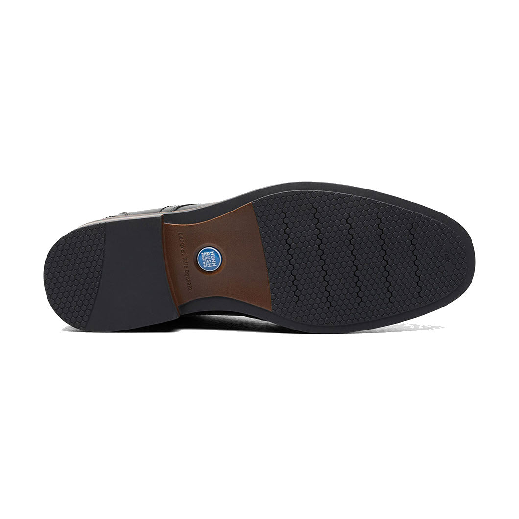 NUNN BUSH CENTRO FLEX CAP TOE OXFORD BLACK - MENS