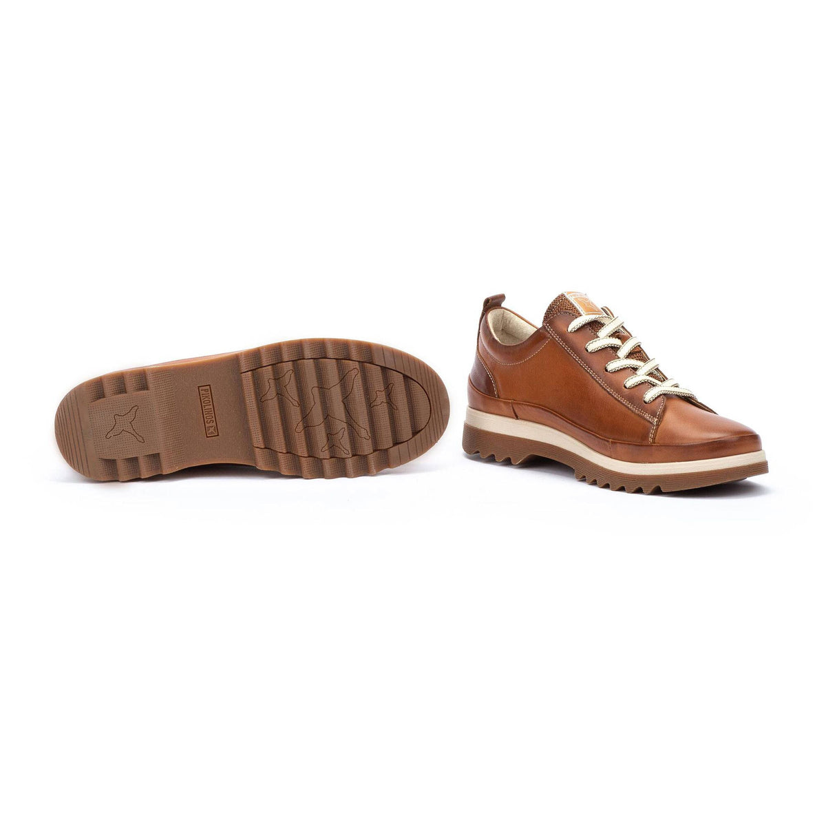 PIKOLINOS VIGO SIDE ZIP SNEAKER BRANDY - WOMENS