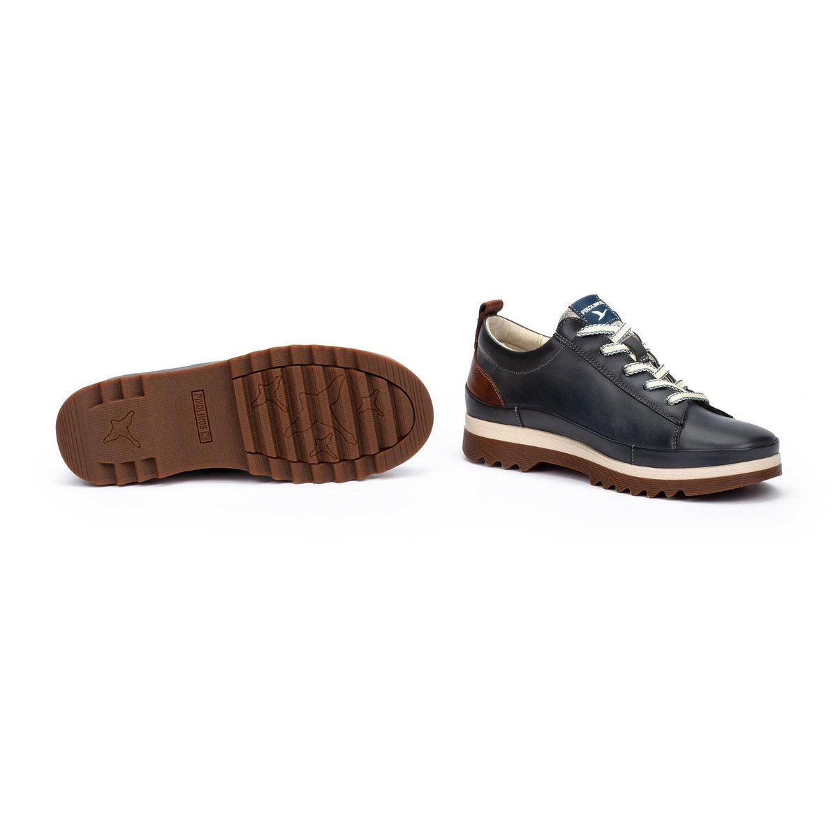 PIKOLINOS VIGO SIDE ZIP SNEAKER OCEAN - WOMENS