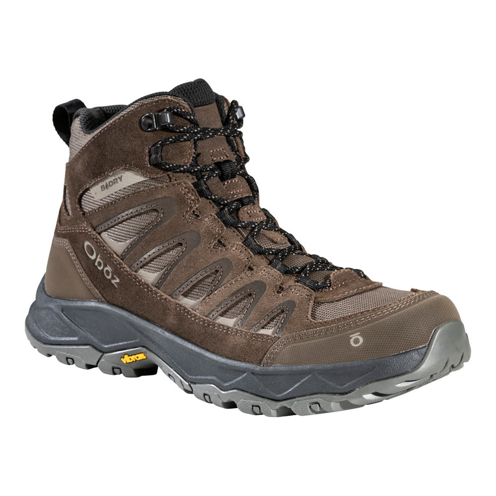 OBOZ SAWTOOTH ASCENT MID B-DRY CLASSIC BROWN - MENS