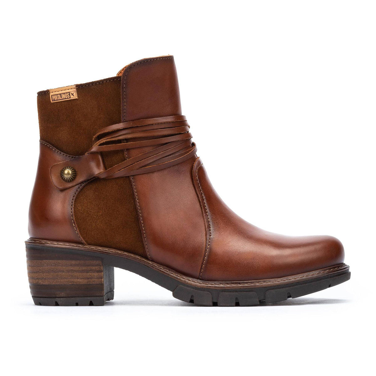 PIKOLINOS SAN SEBATIAN SIDE ZIP BOOT CUERO - WOMENS