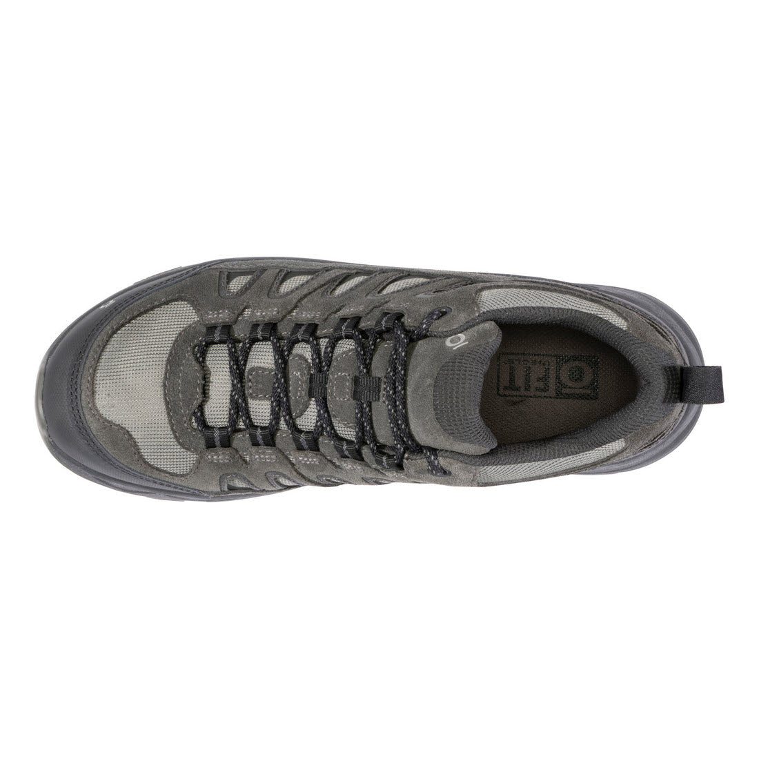 OBOZ SAWTOOTH ASCENT LOW B-DRY CHARCOAL - MENS