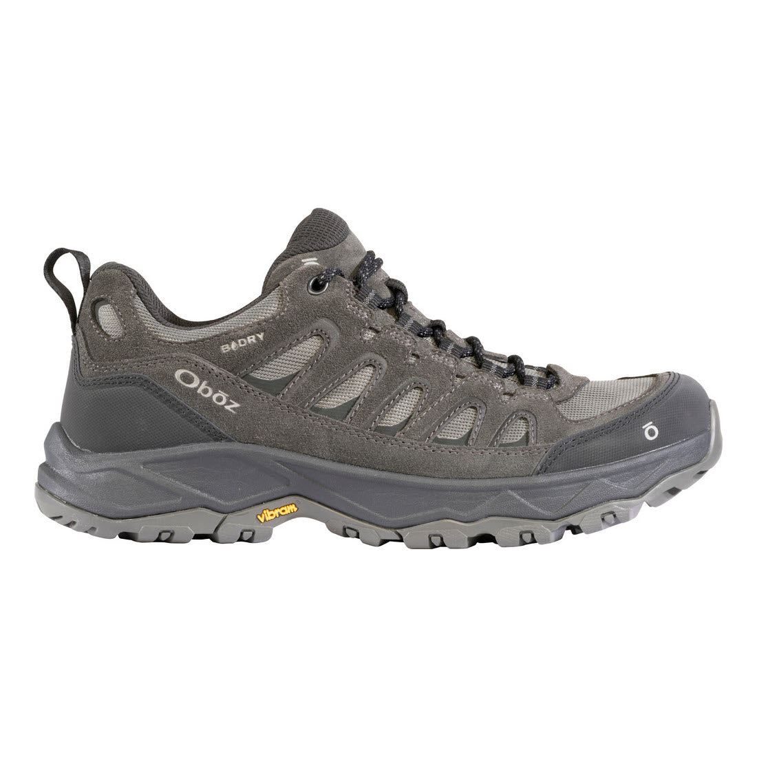 OBOZ SAWTOOTH ASCENT LOW B-DRY CHARCOAL - MENS